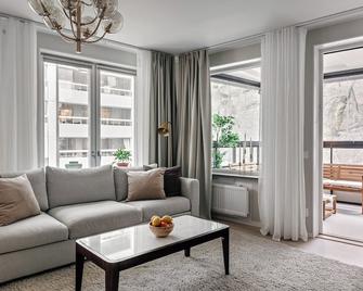 Stylish Waterfront Apt Stockholm - Estocolmo - Sala de estar