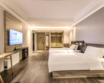 Hanting Premium Hotel Youjia Suzhou Guanqian Street - Suzhou - Bedroom