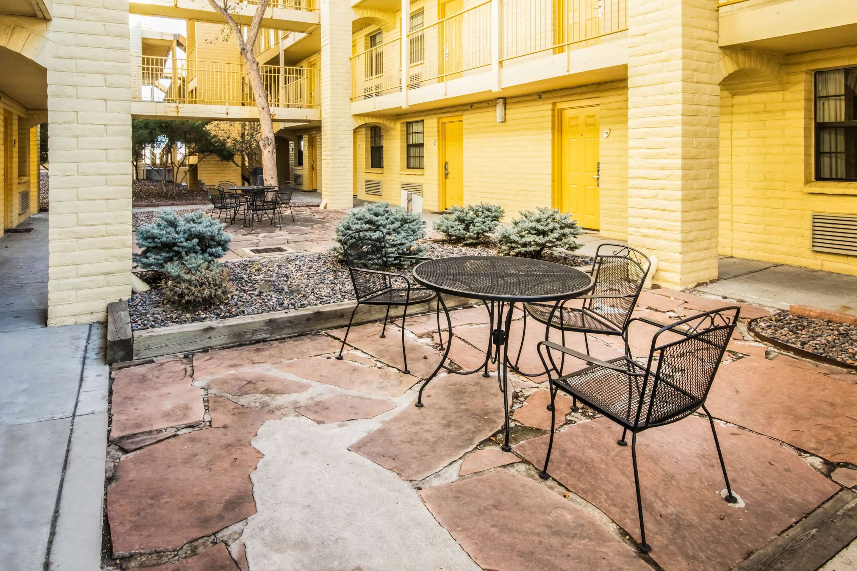 Patio view of La Quinta Inn by Wyndham Colorado Springs Garden of the Gods
