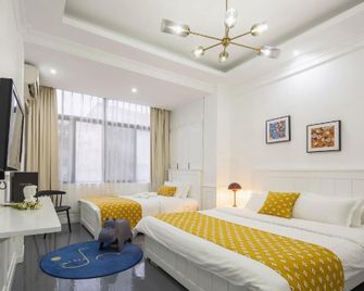 Xiamen Gulangyu Sunshine House Inn - Xiamen - Sypialnia