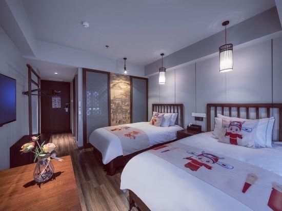 Grand Cozy Hotels - نانجينغ - غرفة نوم