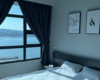 JQ Sea & Sunset view, 25th floor, Swimming Pool, byMGSabah - Kota Kinabalu - Sypialnia