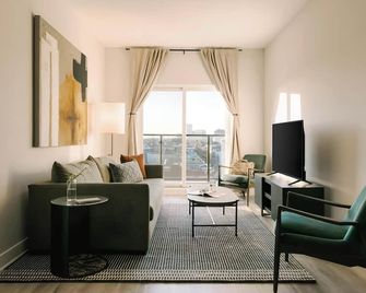 Sosuite at The Ovation - Ave of The Arts - Philadelphia - Vardagsrum