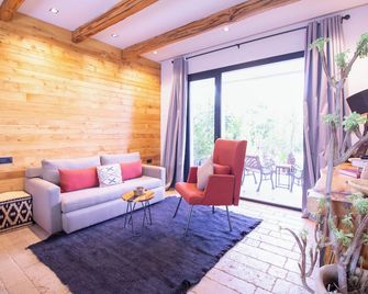 Bio et Bois -Luxury Bio Farm- - Fez - Olohuone