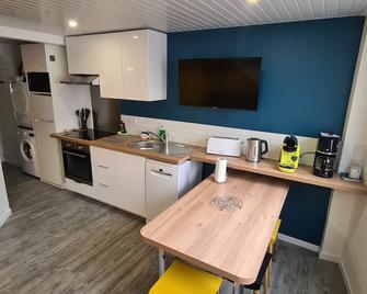 T2 Guynemer Rdc Wifi Plage À 80m Linge De Lit Fourni - Les Sables-d'Olonne - Cocina