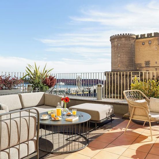 Balcony view of Mercure Napoli Centro Angioino