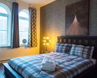 Spacious apartment in the city center - Québec City - Bedroom