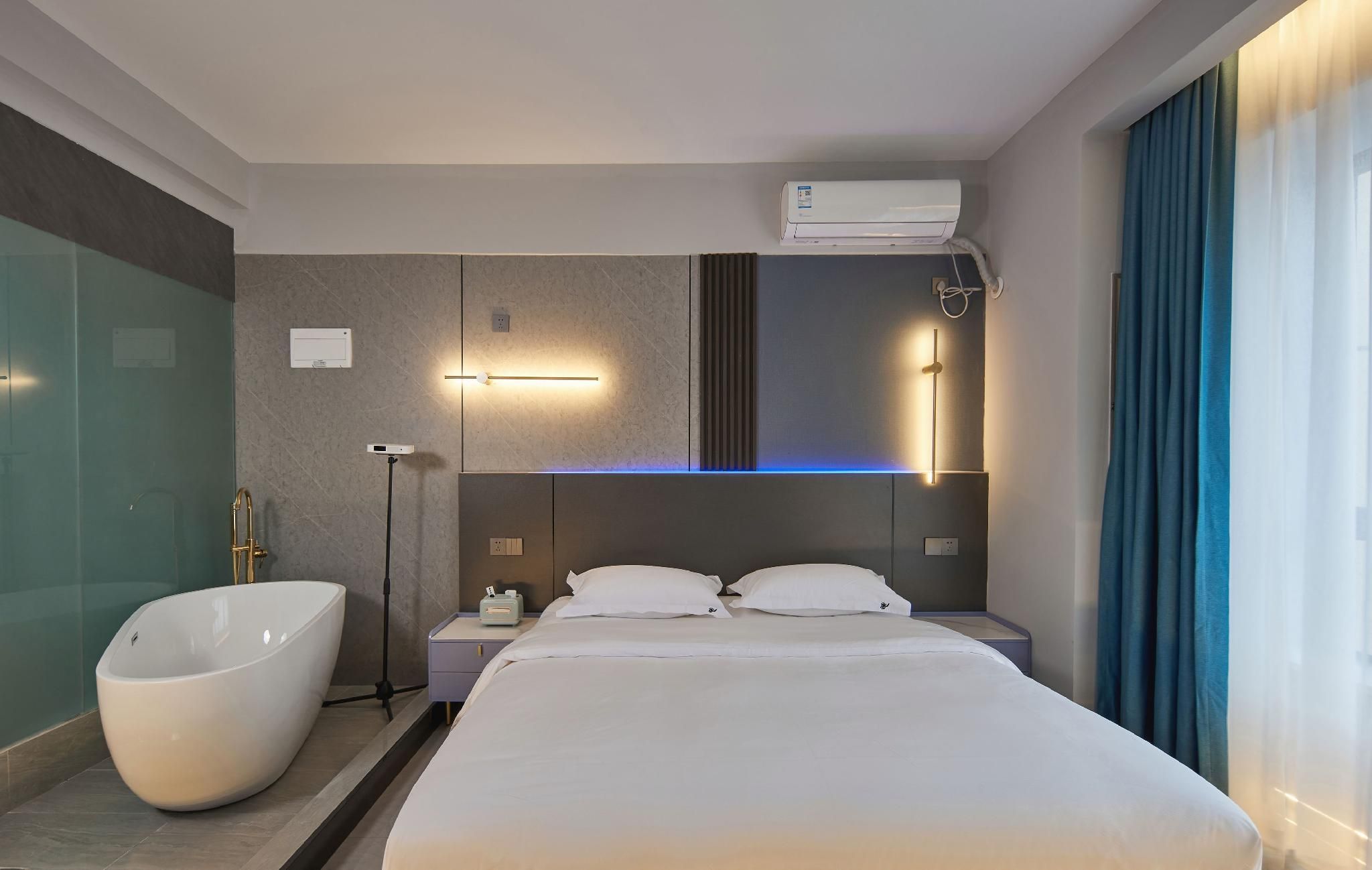 Till Bright Hotel, Changsha Railway College Metro Station - צ'נגשה - חדר שינה