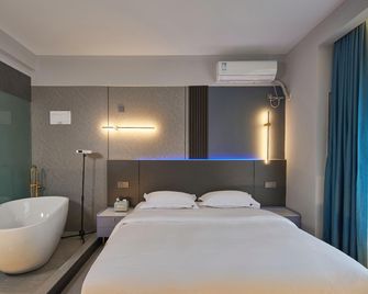 Till Bright Hotel, Changsha Railway College Metro Station - צ'נגשה - חדר שינה