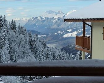 New apartment T3 / 4 pers (53m2) 250m from the slopes. Le Cernix / Crest-Voland - Crest-Voland - Balcony