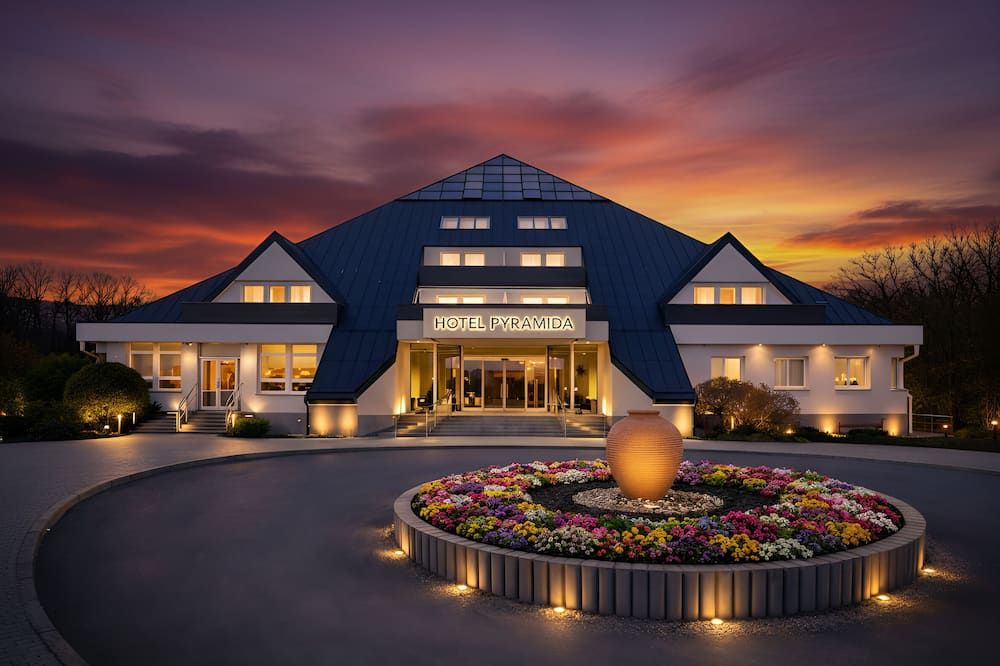 Lazensky Hotel Pyramida I - פרנטישקובי לאזנה - בניין