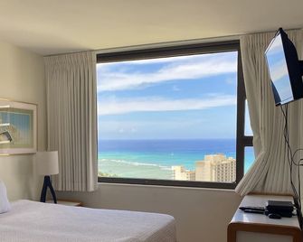 Deluxe 34th floor Waikiki Banyan Epic Ocean View, 5min from Waikiki Beach - Honolulu - Soverom