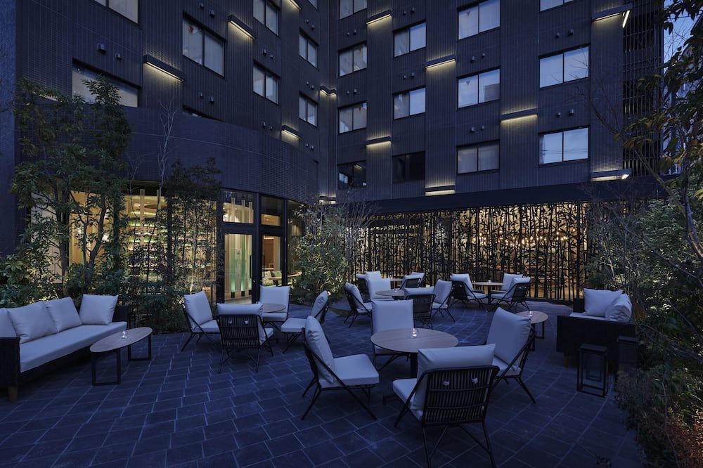 Royal Twin Hotel Kyoto Hachijoguchi - קיוטו - פטיו