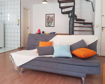 Loft/duplex with everything for your comfort - excellent location: Pinheiros/V Madalena - Sao Paulo - Living room