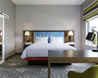 Hampton Inn & Suites Pittsburgh New Stanton - New Stanton - Ložnice