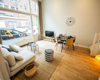 Urban Elegance 3bdr Apartment Bsh - Rotterdam - Sala de estar