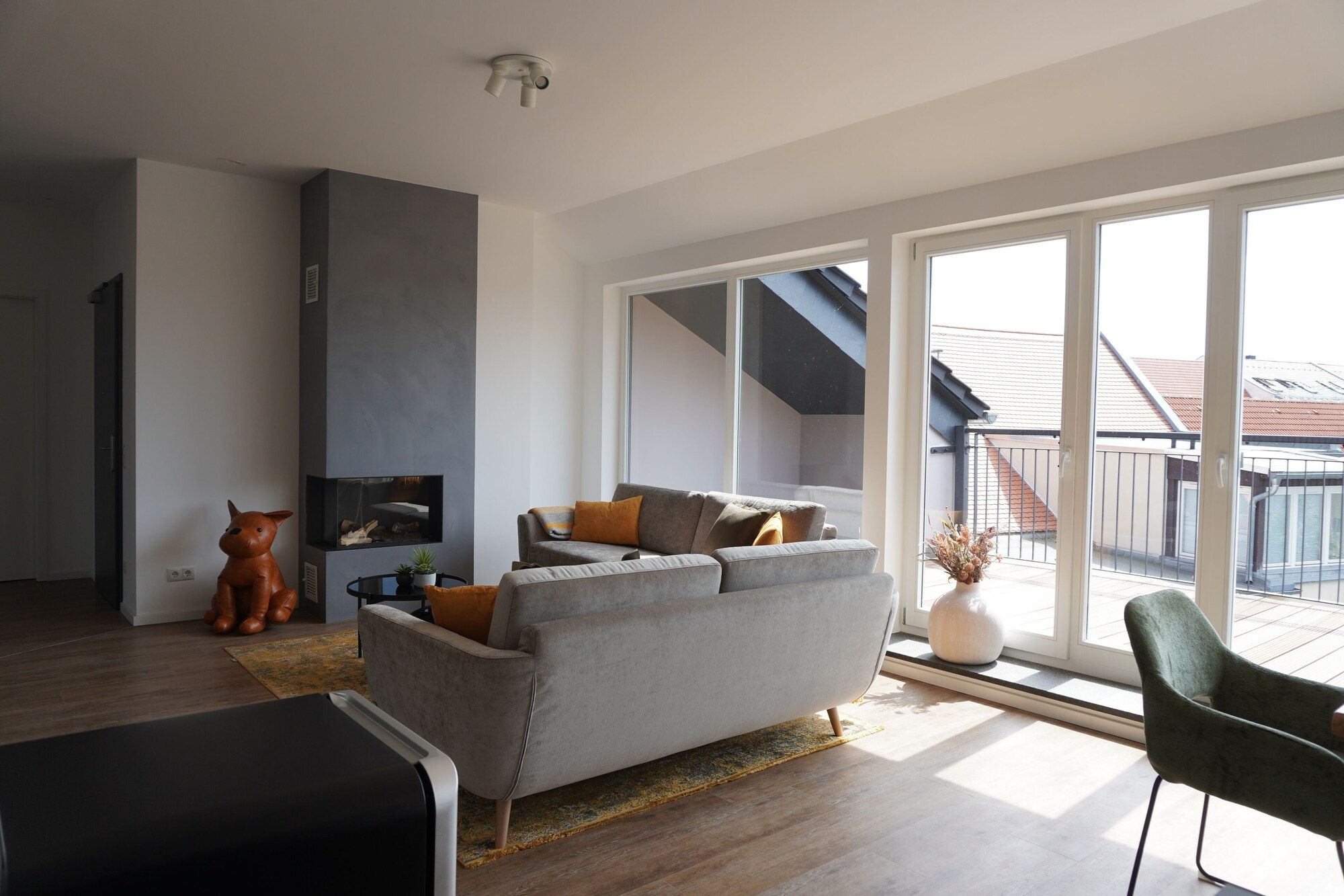 سليبويل أبارتمنت - إرينشتاينسويت - ليبزيغ - غرفة معيشة