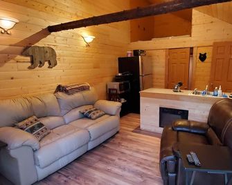 Baby Bear Kenai/Soldotna fishing cabin- sleeps 3 - Alaska Building a Dream - Soldotna - Living room