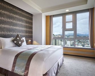 Zhong Ke Hotel - Taichung City - Bedroom