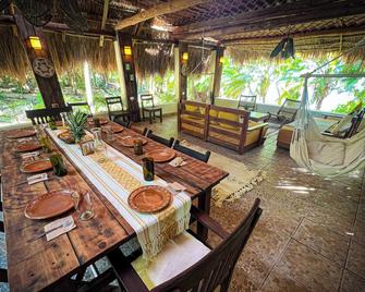 Villa Santuario Lake front Oasis - Bacalar - Restaurant