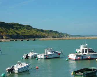 New Sea View 4 Port En Bessin Normandy Landing Beaches Calvados - Port-en-Bessin-Huppain - Innenhof