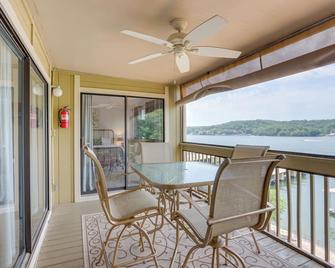 Screened Balcony & Views: Modern Osage Beach Condo - Osage Beach - Balcony
