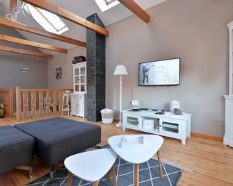 La Longere Des Capucines - Bergholtz - Wohnzimmer