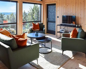 4 bedroom beautiful home in Sjusjøen - Sjusjøen - Living room