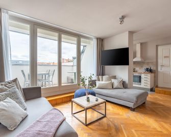 Schoenhouse Apartments - Berlin - Living room