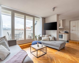 شوينهاوس أفينيو باي لايم هوم - برلين - غرفة معيشة