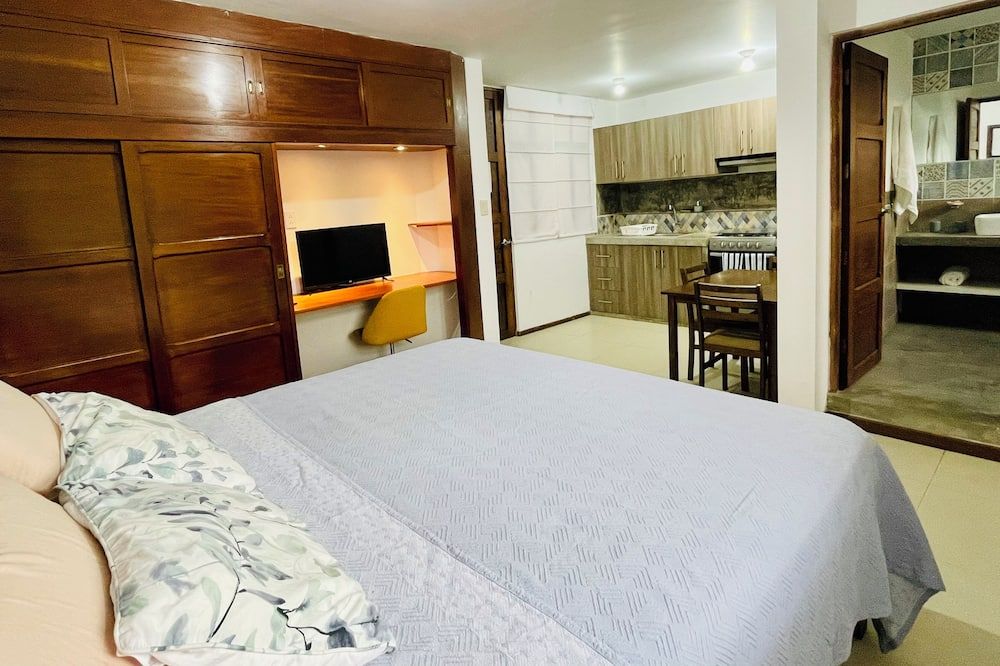 Huanchacostudio Kingbed Balcony Tv Wifi - Huanchaco - Bedroom