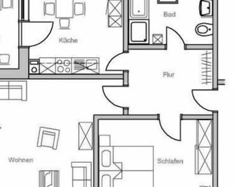 Bergblick-Fewo - Hohenstein-Ernstthal - Floorplan