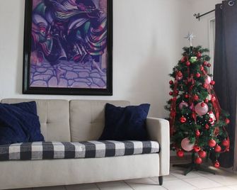 Casa Jaguar - 10 min Walk From the bus Station - Tuxtla Gutiérrez - Living room