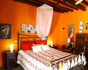 Histórica Casa con vistas al Jardín de Cactus y montañas - Mogán - Habitació