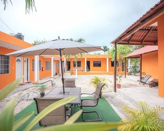 Hotel Casa Ariana - Bacalar - Innenhof