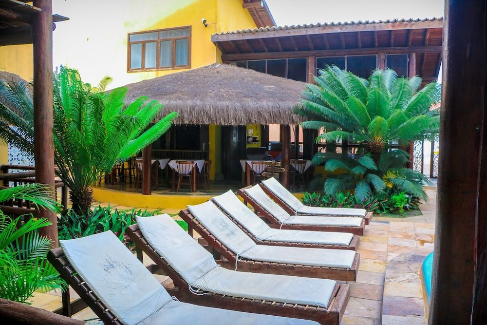 Pousada Capitães de Areia - פורטו דה גליניאש - פטיו