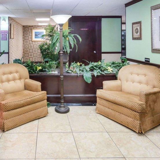 Lobby view of Quality Inn Shreveport