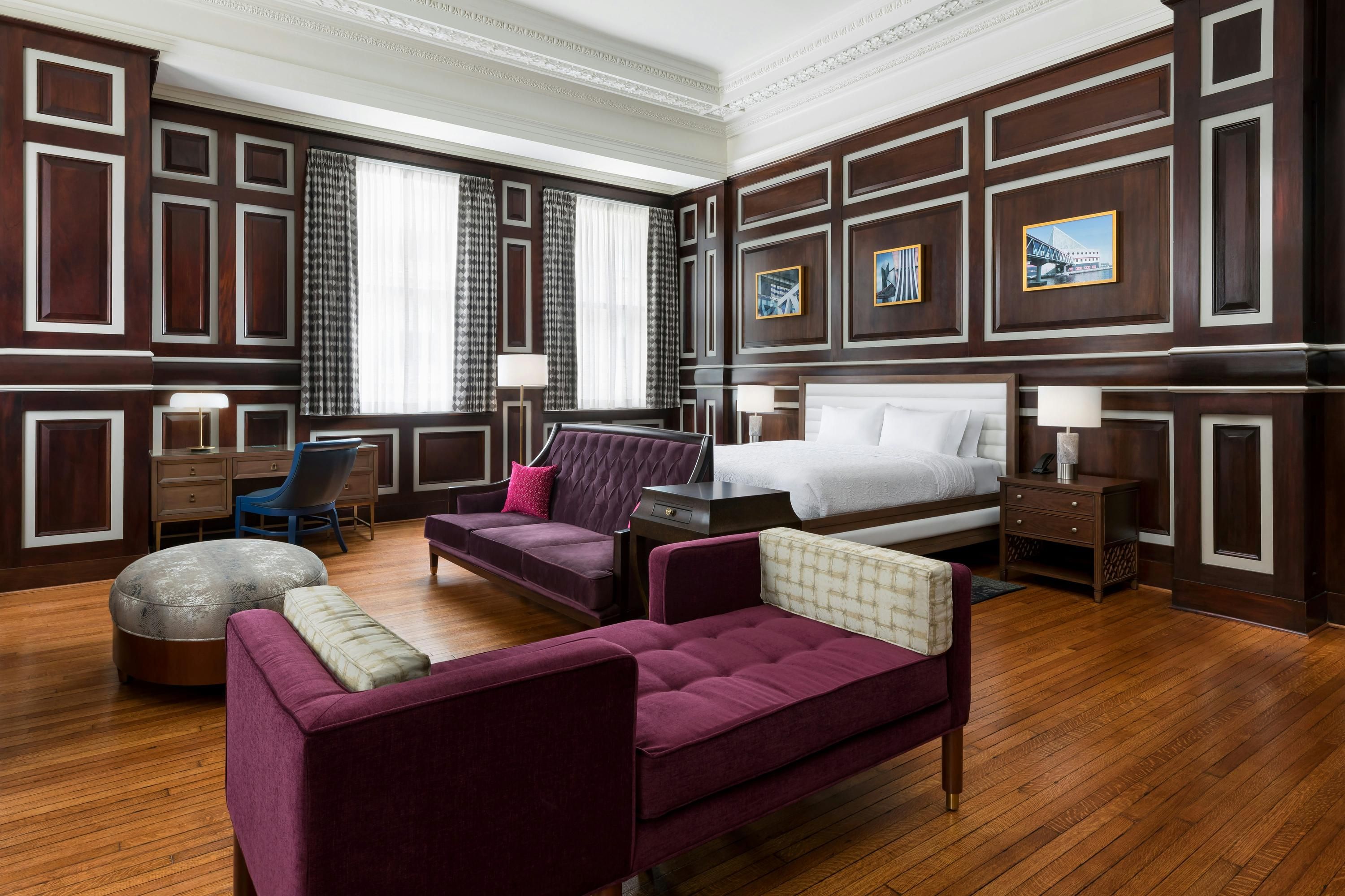 Hampton Inn & Suites Baltimore-Inner Harbor - בולטימור - חדר שינה