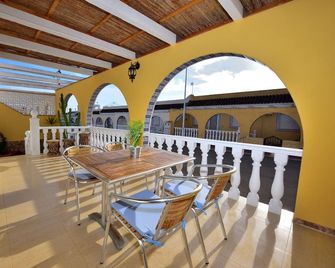 CamposolBungalow 3bedroom Bbq Ac Tv Wifi - Mazarrón - Balcón