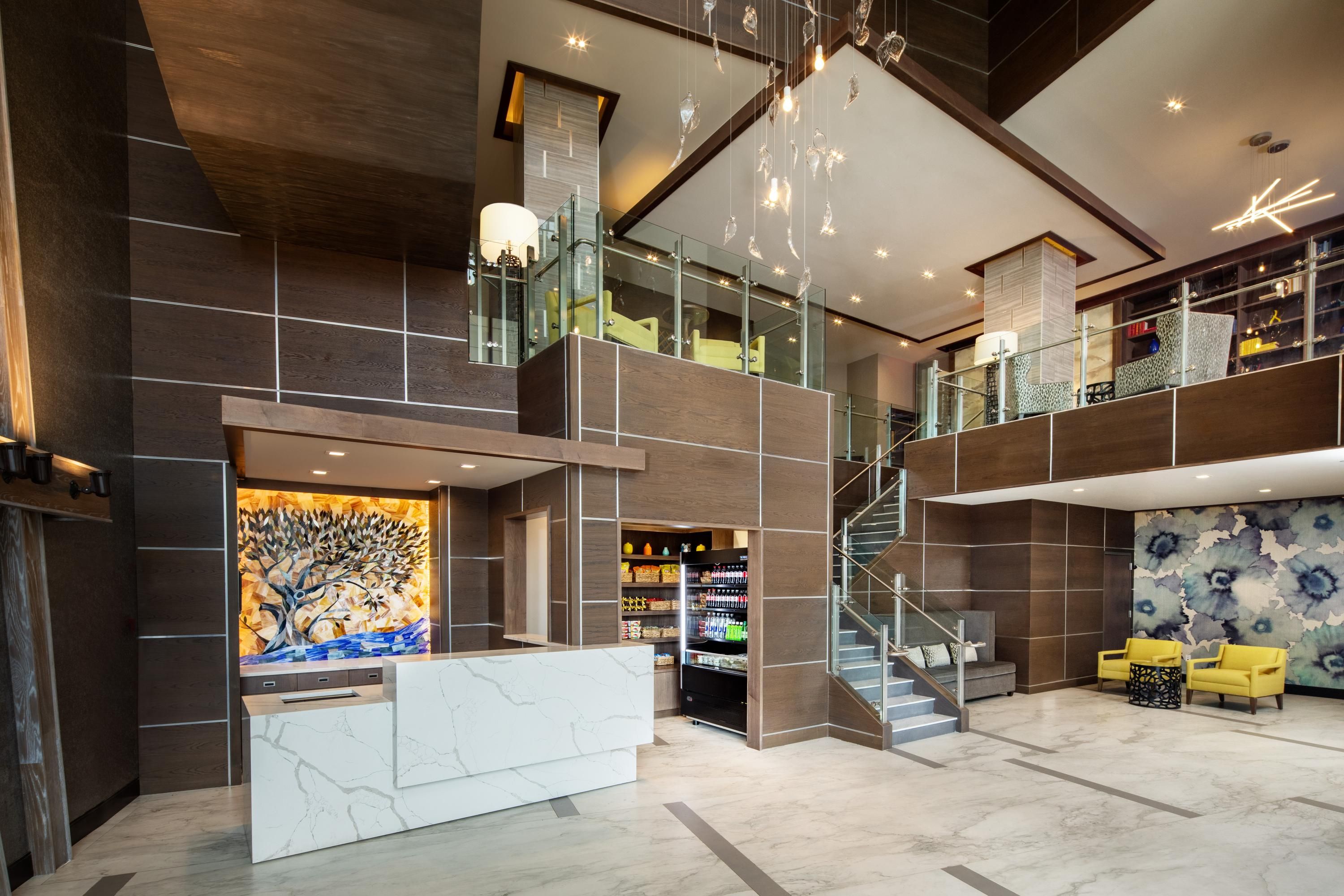 Lobby view of Hotel Indigo Flushing - Laguardia