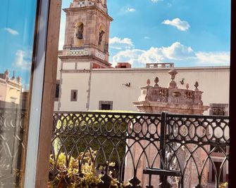 Markee Hotel Boutique Queretaro Centro Historico - קרטארו - מרפסת