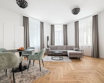 easy-flat Rokitanskygasse - Apartments near Tram 43 to City Center - Viena - Sala de estar