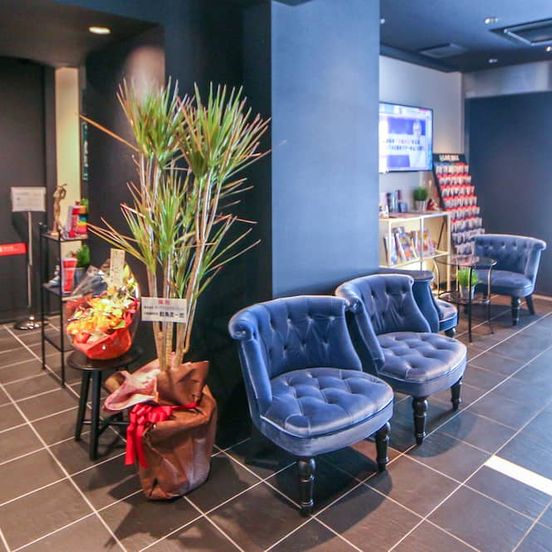 Lounge view of Hotel Livemax Yokohama Kannai Ekimae