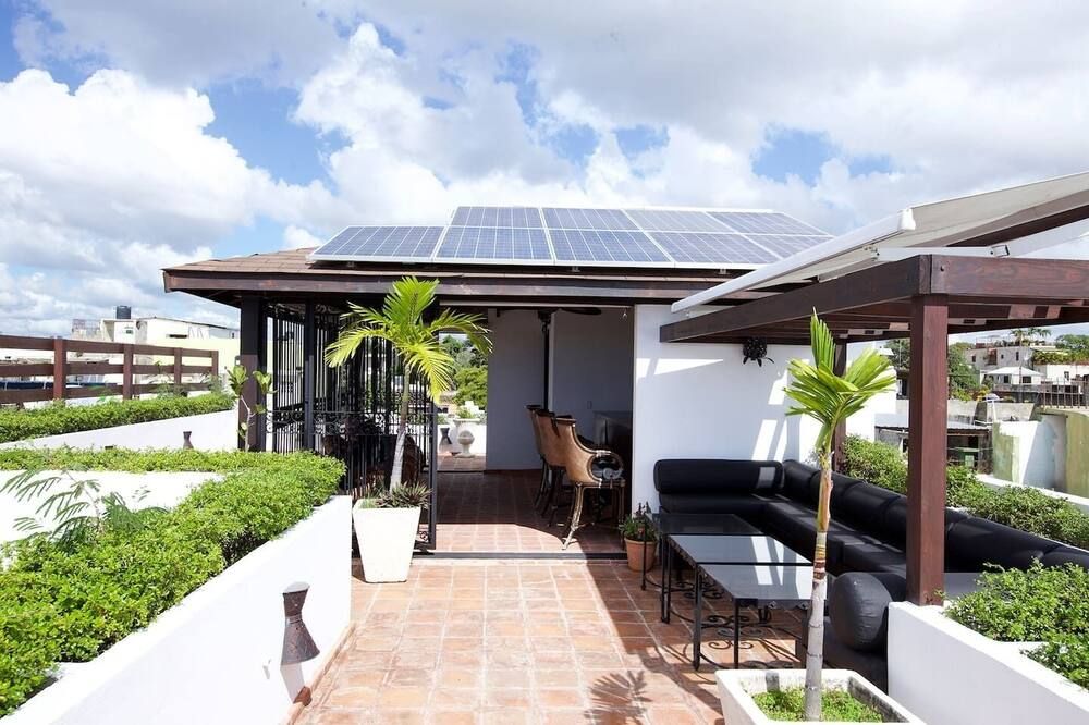 90% Green Space Rooftop Lounge Ocean Views - Santo Domingo - Patio