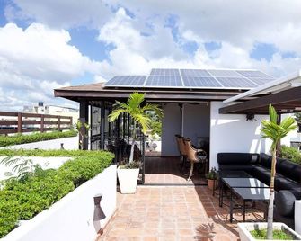 90% Green Space Rooftop Lounge Ocean Views - Santo Domingo - Patio
