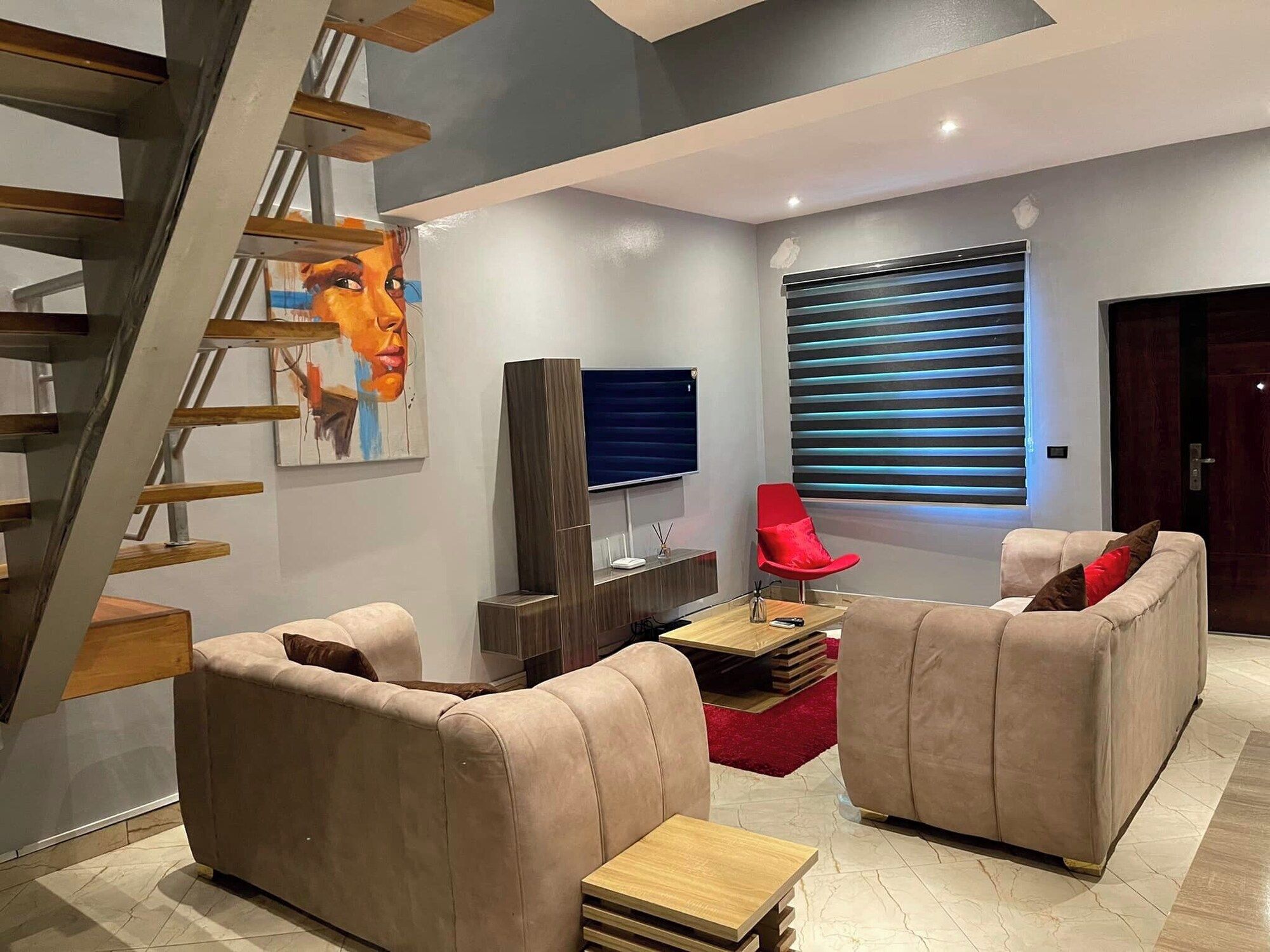 Souz Suites and Apartments - Lekki - Living room