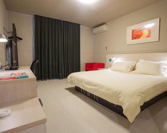 Jinjiang Inn Style Taiyuan Exhibition Center - Taiyuan - Bedroom