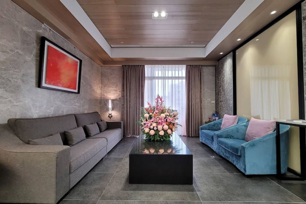 سوليس هوتل - Jinhu Township - غرفة معيشة