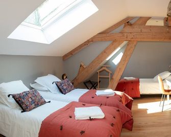 La Porte d'Arcy - grand jardin et piscine privée - Fère-en-Tardenois - Bedroom