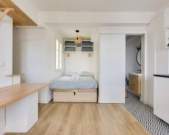 Splendide studio proche de la station métro Lourmel - Parijs - Slaapkamer